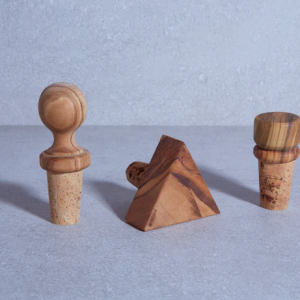 Olivewood Wine Stopper（ 橄榄木酒塞）